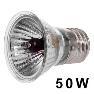 Planet Gates 50w 220VE27 25W 50W 100W UVA+UVB Reptile Lamp Turtle Tortoise Pet Basking UV Bulbs Heating Lamp Amphibians Lizard Heating Sun Bulb