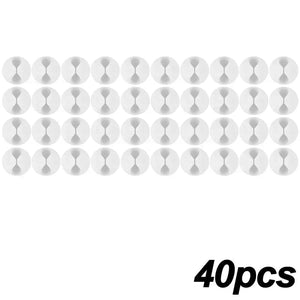 Planet Gates 50x White 5/50Pcs Mini Cable Winder Organizer USB Charging Cable Clips Desk Tidy Organiser Wire Cord Holder Protectors In Home Office Car