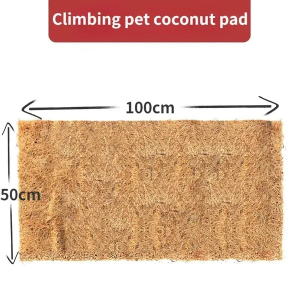 Planet Gates 50x100cm Reptile Carpet Natural Coconut Fiber Coir Tortoise Mat for Pet Terrarium Liner Reptile Supplies Lizard Snake Chamelon Turtle
