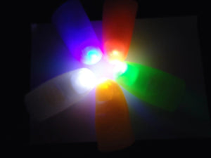 Planet Gates 511122 Magic Thumbs Light Toys for Adult Magic Trick Props Blue Light Led Flashing Fingers Halloween Party Toys for Children