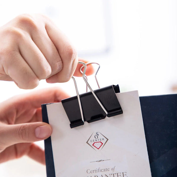 Planet Gates 51mm Deli 1box 51mm Effortless Binder Clip Clamps Long Tail Clip Combination Folder Bookmark Paper Ticket Clip School Office Supplies