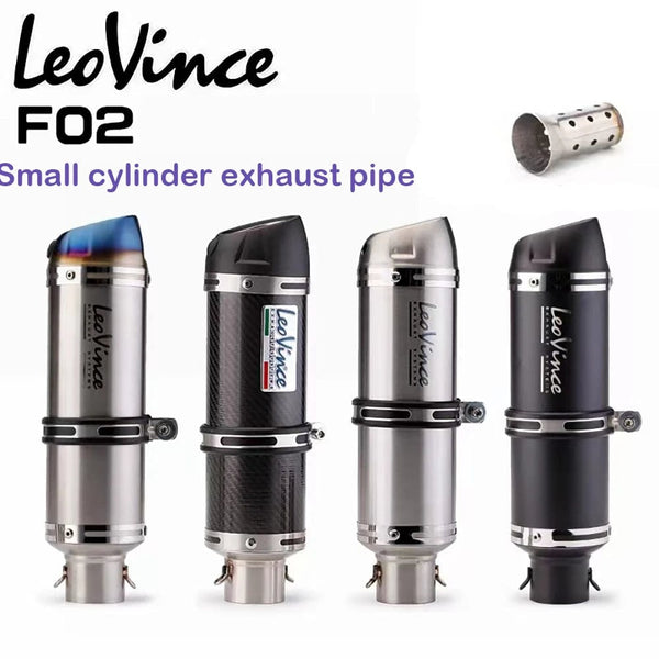 Planet Gates 51mm Motorcycle Exhaust Muffler Pipe LeoVince Escape Moto With DB Killer for Z1000 Z900 GSR600 FZ6N R1 R6 R3