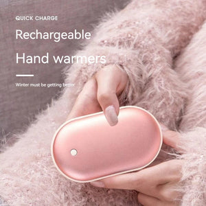 Planet Gates 5200mAh Hand Warmer Power Bank 2 In 1 USB Rechargeable Handy Warmers Winter Handheld Warmers Heater Electric Heater Warmer