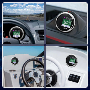 Planet Gates 52mm Digital GPS Speedometer TFT Screen Waterproof Odometer adjust Mph Knot Km/h Speed Gauge For Boat Car Motor Yacht 12V 24V
