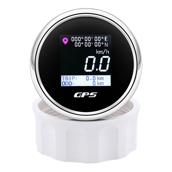 Planet Gates 52mm Digital GPS Speedometer TFT Screen Waterproof Odometer adjust Mph Knot Km/h Speed Gauge For Boat Car Motor Yacht 12V 24V