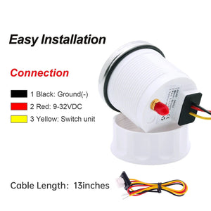 Planet Gates 52mm Digital GPS Speedometer TFT Screen Waterproof Odometer adjust Mph Knot Km/h Speed Gauge For Boat Car Motor Yacht 12V 24V