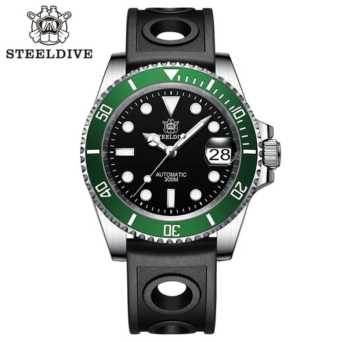 Planet Gates 53GH-HR / NH35 Movement / CHINA STEELDIVE New Color Scheme Classic Water Ghost SD1953 Swiss BGW9 Luminous NH35 Movement 30Bar Waterproof Mechanical Wristwatch
