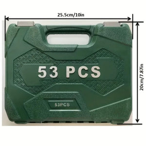 Planet Gates 53pcs/set 53pcs/set Car Repair Kit Tools, Car Repair Machine Repair Quick Ratchet Wrench Set, And Car Repair Tools