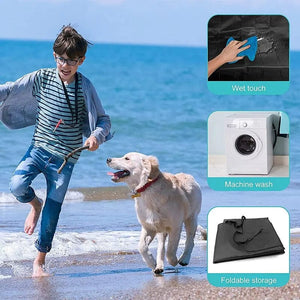 Planet Gates 55.12 x 53.15inches / Black Waterproof Pet Dog Car Seat Cover Protector Foldable Heavy Duty Pet Dog Hammock Car Seat Cover Waterproof Scratchproof Nonslip