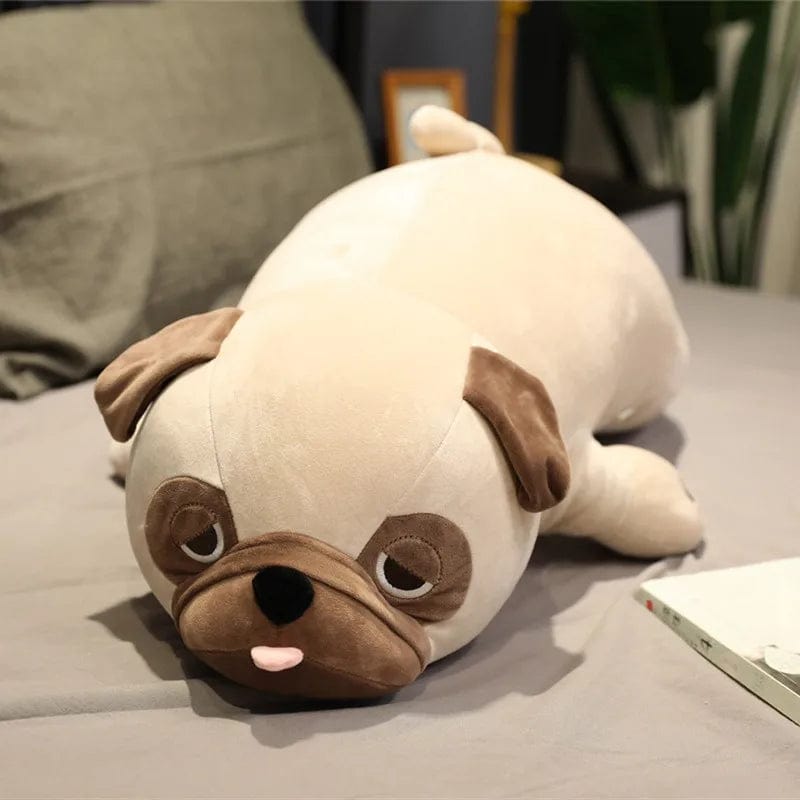 Planet Gates 55cm-90cm Cute Animal Kawaii Pug Dog Plush Toys Sleep Pillow Kids Christmas Birthday Gift Child Girl Xmas Valentine's Gift