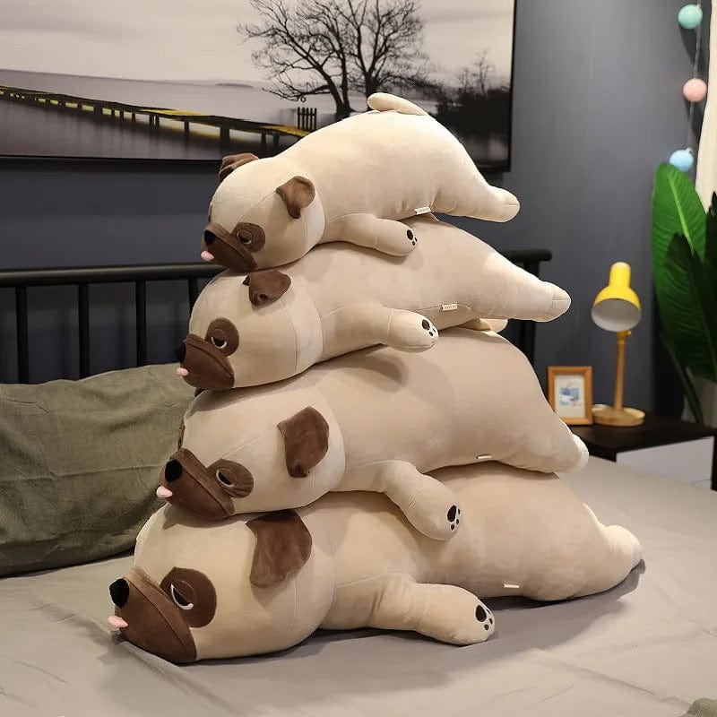 Planet Gates 55cm-90cm Cute Animal Kawaii Pug Dog Plush Toys Sleep Pillow Kids Christmas Birthday Gift Child Girl Xmas Valentine's Gift