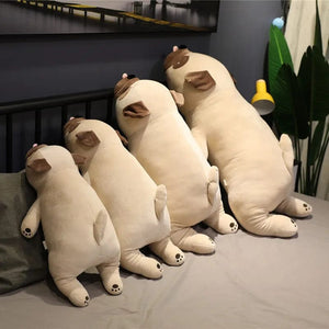 Planet Gates 55cm-90cm Cute Animal Kawaii Pug Dog Plush Toys Sleep Pillow Kids Christmas Birthday Gift Child Girl Xmas Valentine's Gift