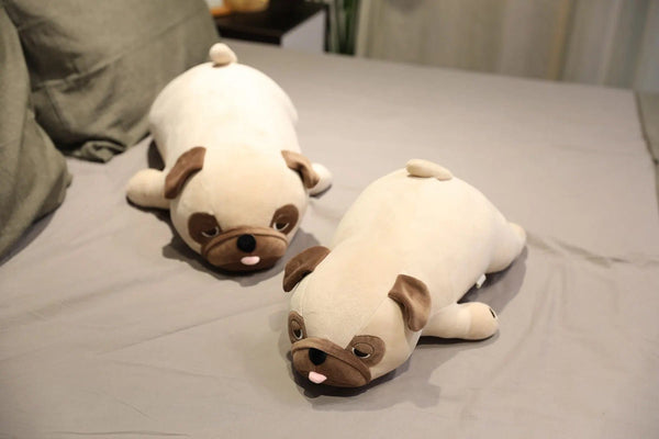Planet Gates 55cm-90cm Cute Animal Kawaii Pug Dog Plush Toys Sleep Pillow Kids Christmas Birthday Gift Child Girl Xmas Valentine's Gift