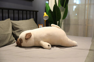 Planet Gates 55cm-90cm Cute Animal Kawaii Pug Dog Plush Toys Sleep Pillow Kids Christmas Birthday Gift Child Girl Xmas Valentine's Gift