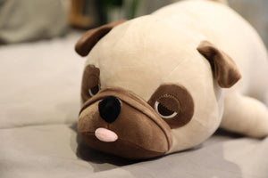 Planet Gates 55cm-90cm Cute Animal Kawaii Pug Dog Plush Toys Sleep Pillow Kids Christmas Birthday Gift Child Girl Xmas Valentine's Gift