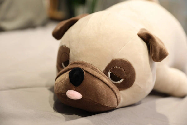 Planet Gates 55cm-90cm Cute Animal Kawaii Pug Dog Plush Toys Sleep Pillow Kids Christmas Birthday Gift Child Girl Xmas Valentine's Gift