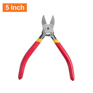 Planet Gates 5inch red 5/6/8inch Diagonal Pliers Multi Functional Electrical Wire Cable Cutters Cutting Side Snips Flush Nipper Hand Tools