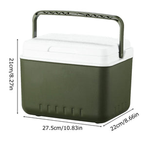 Planet Gates 5L/6L Car Mini Fridge Picnic Refrigerators Heat and Cold Preservation for Outdoor Camping Fresh-Keeping Cooler Box Picnic Bag