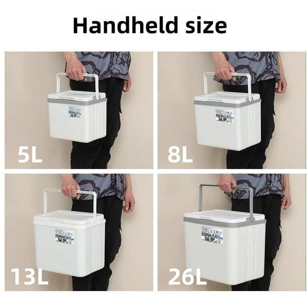 Planet Gates 5L/8L/13L/26L Refrigerator Freezer Mini Fridge Car Ice Bucket Drink Cooler Heat and Cold Preservation for Outdoor Camping