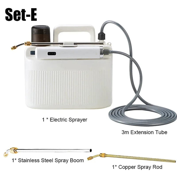 Planet Gates 5L Garden Electric Sprayer Pesticide Spray Watering Flower Electric Tools For 2200mAh Lithium Battery Mini Atomization Sprayer