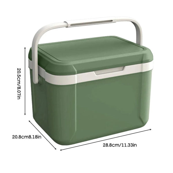 Planet Gates 5L Green / CHINA 5L/6L Car Mini Fridge Picnic Refrigerators Heat and Cold Preservation for Outdoor Camping Fresh-Keeping Cooler Box Picnic Bag