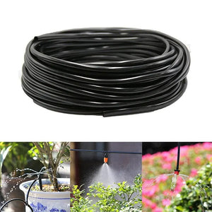 Planet Gates 5m / Black 5m Black Drip Irrigation Hose Perfect for DIY Garden Irrigation System Or as Blank Distribution Tubing for Any Garden