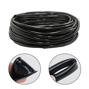 Planet Gates 5m / Black 5m Black Drip Irrigation Hose Perfect for DIY Garden Irrigation System Or as Blank Distribution Tubing for Any Garden