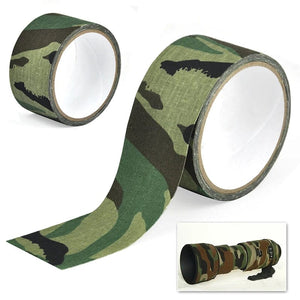 Planet Gates 5M Outdoor Duct Camouflage Tape WRAP Hunting Waterproof Adhesive Camo Tape Stealth Bandage Military 0.05m x 5m /2inchx196inch