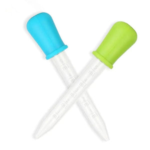 Planet Gates 5ml Small Silicone Plastic Pipette Dropper Feeding Medicine Liquid Eye Ear Pipette Dropper School Lab Experiment Supplies