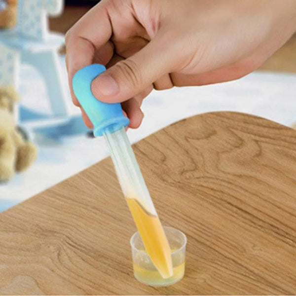 Planet Gates 5ml Small Silicone Plastic Pipette Dropper Feeding Medicine Liquid Eye Ear Pipette Dropper School Lab Experiment Supplies