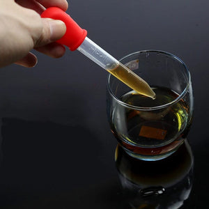 Planet Gates 5ml Straw Silicone straw dropper children’s anti-choke feeding medicine straw with scale school laboratory experimental supplies