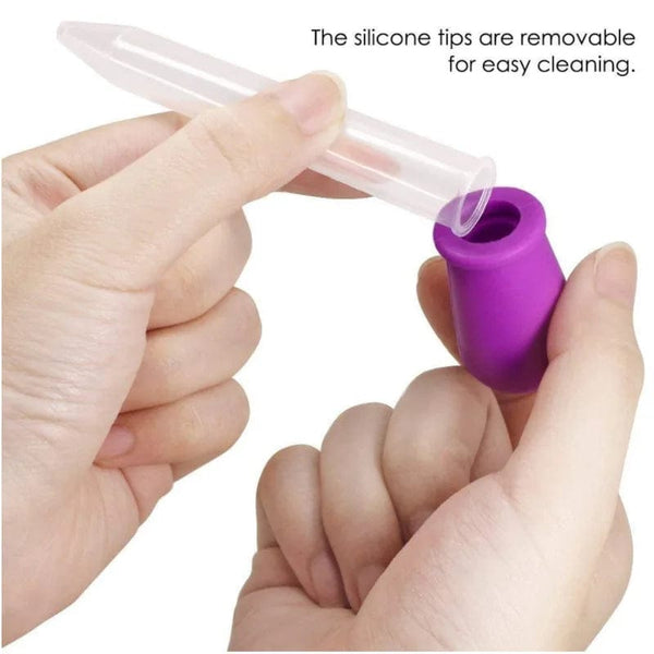 Planet Gates 5ml Straw Silicone straw dropper children’s anti-choke feeding medicine straw with scale school laboratory experimental supplies