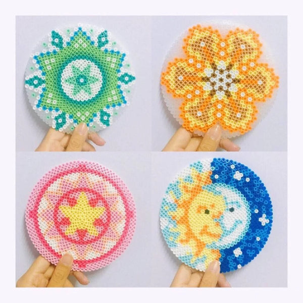 Planet Gates 5mm 1000PCS  Black white gray blue green purple Hama Beads for Kids Iron Fuse Beads diy Puzzles Pixel Art Gift Children Toy