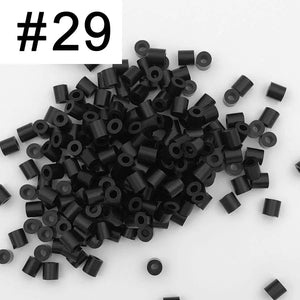 Planet Gates 5mm 1000PCS  Black white gray blue green purple Hama Beads for Kids Iron Fuse Beads diy Puzzles Pixel Art Gift Children Toy