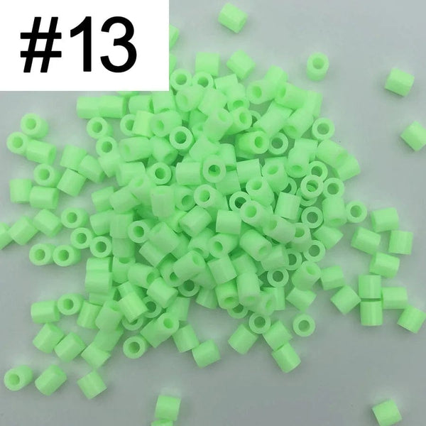 Planet Gates 5mm 1000PCS  Black white gray blue green purple Hama Beads for Kids Iron Fuse Beads diy Puzzles Pixel Art Gift Children Toy