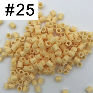 Planet Gates 5mm 1000PCS  Black white gray blue green purple Hama Beads for Kids Iron Fuse Beads diy Puzzles Pixel Art Gift Children Toy