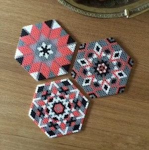 Planet Gates 5mm 1000PCS  Black white gray blue green purple Hama Beads for Kids Iron Fuse Beads diy Puzzles Pixel Art Gift Children Toy