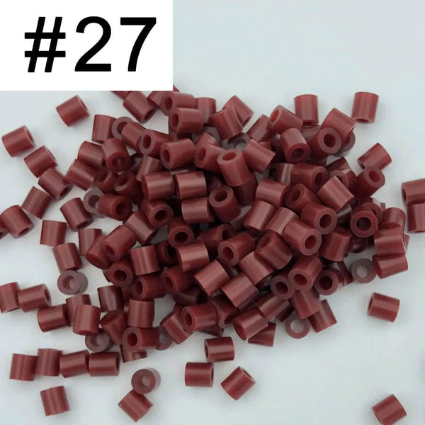 Planet Gates 5mm 1000PCS  Black white gray blue green purple Hama Beads for Kids Iron Fuse Beads diy Puzzles Pixel Art Gift Children Toy