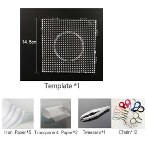 Planet Gates 5mm 1000PCS  Black white gray blue green purple Hama Beads for Kids Iron Fuse Beads diy Puzzles Pixel Art Gift Children Toy