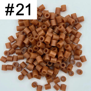 Planet Gates 5mm 1000PCS  Black white gray blue green purple Hama Beads for Kids Iron Fuse Beads diy Puzzles Pixel Art Gift Children Toy