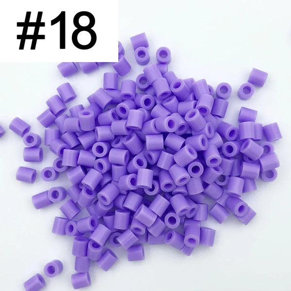 Planet Gates 5mm 1000PCS  Black white gray blue green purple Hama Beads for Kids Iron Fuse Beads diy Puzzles Pixel Art Gift Children Toy
