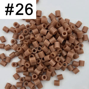 Planet Gates 5mm 1000PCS  Black white gray blue green purple Hama Beads for Kids Iron Fuse Beads diy Puzzles Pixel Art Gift Children Toy