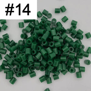 Planet Gates 5mm 1000PCS  Black white gray blue green purple Hama Beads for Kids Iron Fuse Beads diy Puzzles Pixel Art Gift Children Toy