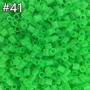 Planet Gates 5mm 1000PCS  Black white gray blue green purple Hama Beads for Kids Iron Fuse Beads diy Puzzles Pixel Art Gift Children Toy