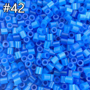 Planet Gates 5mm 1000PCS  Black white gray blue green purple Hama Beads for Kids Iron Fuse Beads diy Puzzles Pixel Art Gift Children Toy