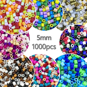 Planet Gates 5MM 1000PCs Pixel Puzzle Iron Beads for kids Perler Hama Beads Diy High Quality Handmade Gift toy Fuse Beads