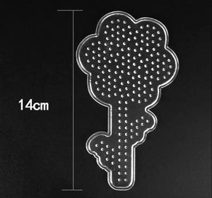 Planet Gates 5mm Hama Beads Pegboard template Toy DIY perler tool PUPUKOU Beads Educational Tangram Jigsaw Puzzle Iron beads