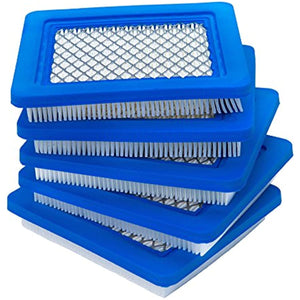 Planet Gates 5pcs 5 Packs, 491588s Air Filter, Compatible With Briggs And Stratton 491588, Toro 20332, Craftsman 3364, Premium Lawn Mower Air Cleaner
