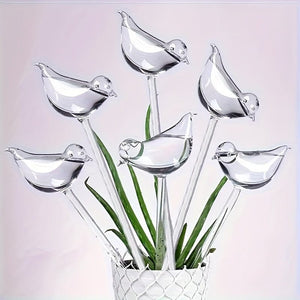 Planet Gates 5pcs 5 Packs, Bird-Shaped Self-Watering Globes Perfect For Automatic Flower Watering And Home Garden Tools Drip Water Seepage Device, Balcony Succulent Sprinkler, Shower Blossom