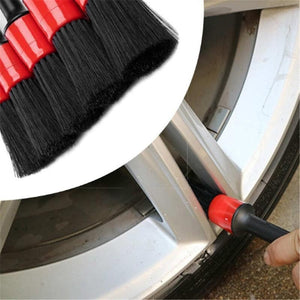 Planet Gates 5pcs 5pcs Car Detailing Brush Set Car Brushes Wash Tool Cleaning Car Wheel Brush Interior Dashboard Air Outlet Brush Car Clean Tools
